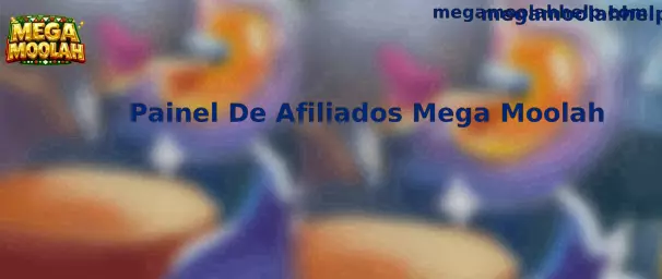 Painel De Afiliados Mega Moolah