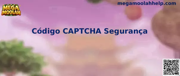 Código CAPTCHA Segurança Mega Moolah