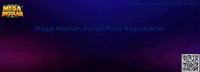 Mega Moolah Registro