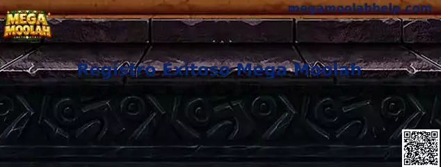 Registro Exitoso Mega Moolah